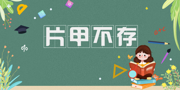 片甲不存