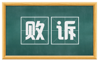 败诉