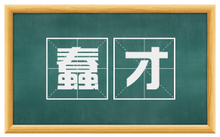 蠢才
