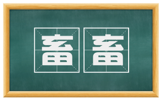 畜畜