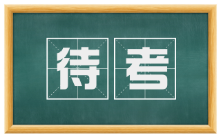 待考