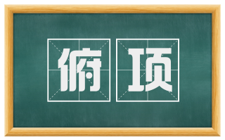 俯项