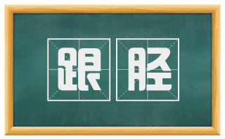 跟胫