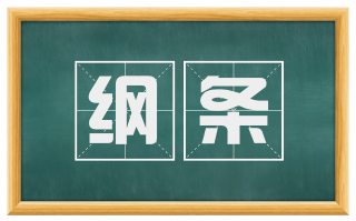纲条