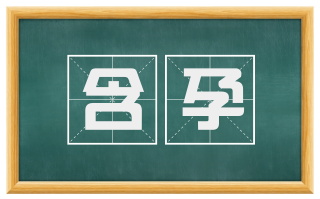 含孕