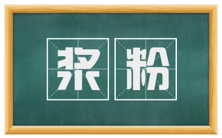 浆粉