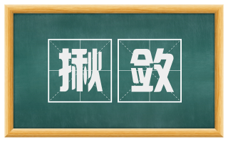 揪敛