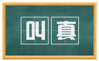 叫真