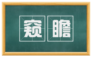 窥瞻