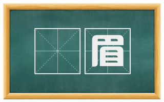 厖眉