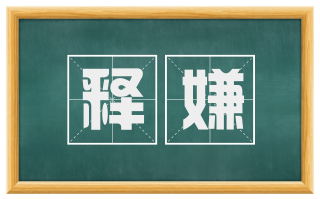 释嫌