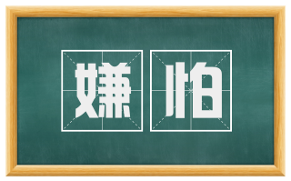嫌怕