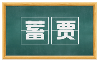 蓄贾