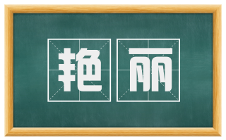 艳丽