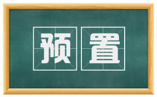 预置