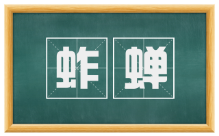 蚱蝉